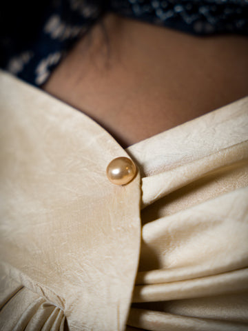 Silk/satin finish evening wrap