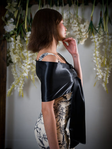 Luxury Satin Evening Wrap