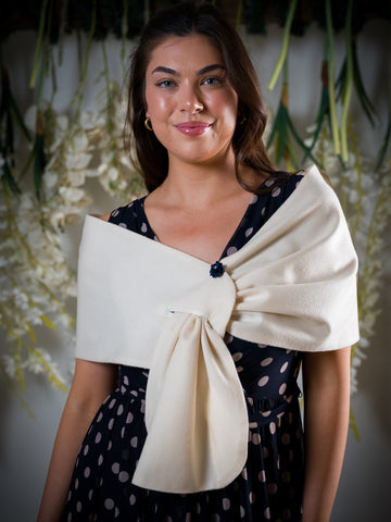 Cashmere 100% double sided Shoulder Wrap