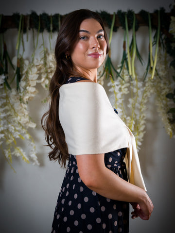 Cashmere 100% double sided Shoulder Wrap